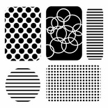 Маска The Crafter's Workshop - Mini Template Life Shapes Large, 15х15 см.