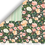 Лист двусторонней бумаги от Scrapmir - Акварель - Peaches & Cream, 30x30см