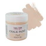 Меловая краска Chalk Paint Персик 50ml, ТМ Фабрика Декора