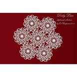 Чипборд Scrapiniec - Doily Lace - Кружево из 7 розеток