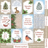 Карточки Smile of winter (ukr.), 30х30 см, ТМ Фабрика Декору