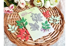 NEW Ножи для вырубки "Веточки шиповника" от AgiArt