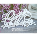 3d чипборд ScrapBox - Our Wedding Di-001