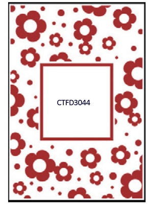 Папка для тиснения Crafts Too Embossing Folder - Flowers Frame