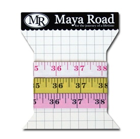 Ленты от Maya Road - Vintage Tape Measure Trim Pack, длина 50 см, 3 шт.
