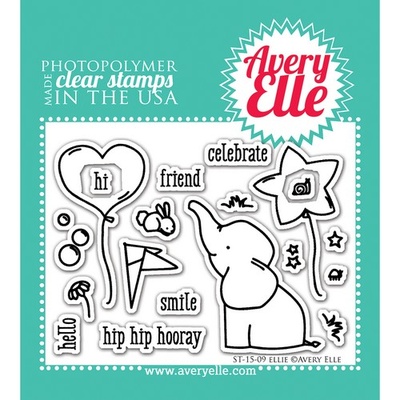 Акриловый штамп Avery Elle - Ellie Clear Stamps