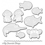 Лезвие My Favorite Things - Die-namics Ocean Fun, 9 шт.