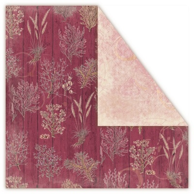 Набор двусторонней скрапбумаги UHK Gallery - LOFT Herbs, 30,5х30,5 см, 6 листов