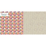 Лист скрапбумаги Webster's Pages Today, 30х30 см, двусторонняя