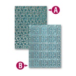 Папки для тиснения от Spellbinders - Patchwork, 2 шт