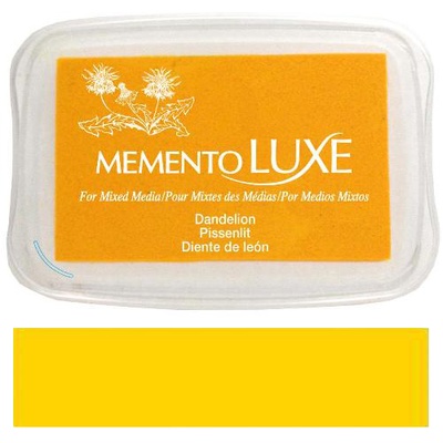 Чернила Tsukineko Memento Luxe - Dandelion
