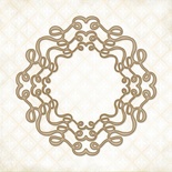 Чипборд Blue Fern Studios - Doodle Circle Frame