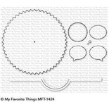 Лезвие нож My Favorite Things - Peek-a-Boo Wheel Die-namics