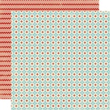Лист скрапбумаги Lily Bee Design - North Pole, 30х30 см, двусторонняя