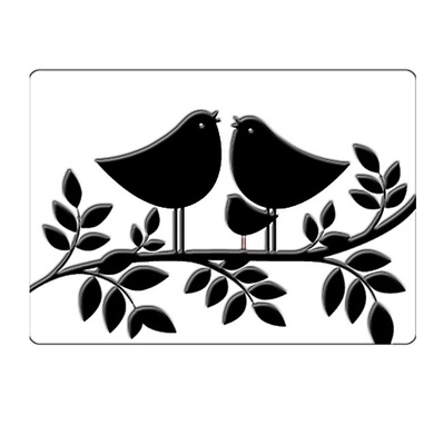 Папка для тиснения Crafts Too Embossing Folder - Tweet Tweet