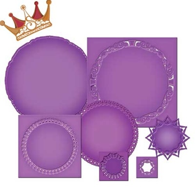 Лезвия Spellbinders - Gold Circles One, 7 шт.