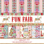 Набор бумаги от Helz Cuppleditch - Fun Fair, 30х30 см, 12 листов