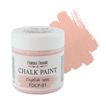Меловая краска Chalk Paint Английская роза 50ml, ТМ Фабрика Декора