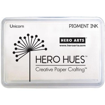 Пигментные чернила Hero Arts - Pigment Ink - Unicorn, цвет белый