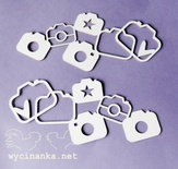 Чипборд от Wycinanka "bordery aparaty", 6,7x15см