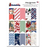 Бумажные украшения  -  Флажки от Pretty Little Studio - Deck the Halls Paper Ribbons
