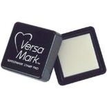 Чернила Tsukineko - VersaMark Inkpad VM-500 для создания водяных знаков и эмбоссинга, 3х3 см