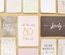 Набор карточек Project Life by Becky Higgins - Core Kit - Modern Wedding, 616 штук