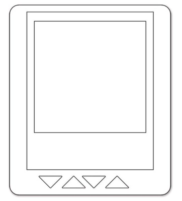 Ножи от Sizzix - Sizzix Sizzlits Die - Insta Frame, Instant Photo