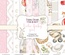 Набор скрапбумаги Boho Baby Girl 20x20см, ТМ Фабрика Декору