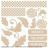 Чіпборд від 7 Dots Studio - Illumination - Chipboards