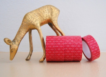 Бумажный скотч Washi Tape Freckled Fawn, FF006, длина 10 м, ширина 1,5 см
