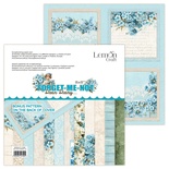 Набір паперу для скрапбукінгу Lemoncraft - Dear Diary - FORGET-ME-NOT, 20.3х20.3 см