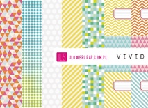 Набор бумаги ILS - VIVID - sumer 2012, 30x30