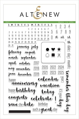 Штампы от Altenew - 365 Stamp Set