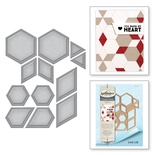 Ножи от Spellbinders - Hexagon Quilt