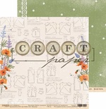 Лист скрапбумаги - Модница "Цветик-семицветик" от Craft Paper, 30x30см