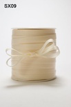 Лента IVORY, цвет бежевый, ширина 9,5мм, длина 90 см