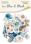 Набор высечек для скрапбукинга от Scrapmir - Blue & Blush, 48 шт