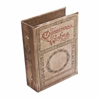 Обложка для альбома от Tim Holtz - Worn Cover - Christmas Wishes, 12x18 см