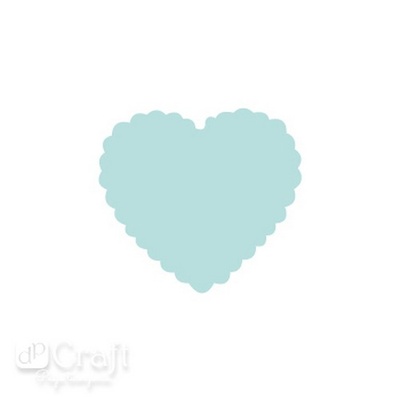 ДЫРОКОЛ ФИГУРНЫЙ 1,6СМ СЕРДЦЕ С ОБОРКОЙ, TM dpCraft (Dalprint)