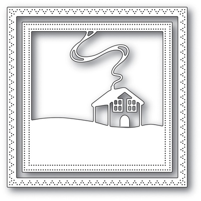 Ножи от Memory Box - Family Cabin Frame craft die