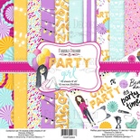 Набор скрапбумаги Party Girl, 20x20 см, Фабрика Декору