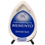 Чернила для штампинга Tsukineko - Memento Dew Drops Danube Blue