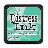 Штемпельная подушка Ranger - Distress Mini Ink Pad - Cracked Pistachio