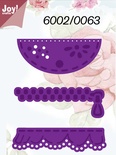 Набор лезвий Joy! Crafts Cutting & Embossing Dies - Pocket/RuffleFlap/Zipper