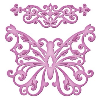 Ножи от Spellbinders - Outrageous Butterfly