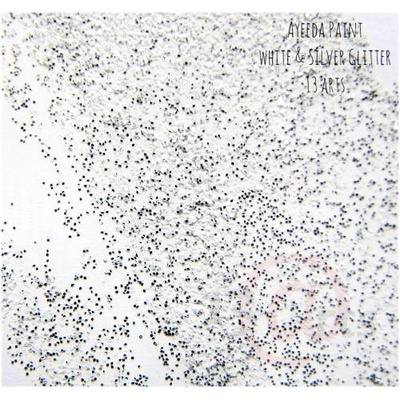 Краска 13arts - Ayeeda Paint - White & Silver Glitter
