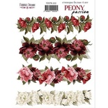 Набор наклеек (стикеров) 4 шт Peony passion 222, ТМ Фабрика Декора