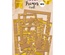 Набор рамок с фольгированием №2 Kraft, 50 шт, ТМ Фабрика Декору