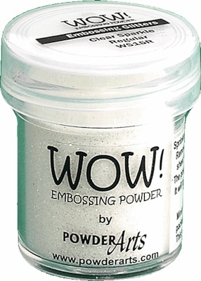 Пудра для эмбоссинга Wow - Clear Sparkle - Regular, 15 мл.